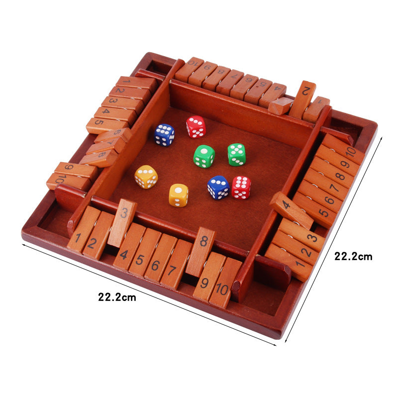 SHUT THE BOX Board Game 🎲 | Fun Family Dice Game