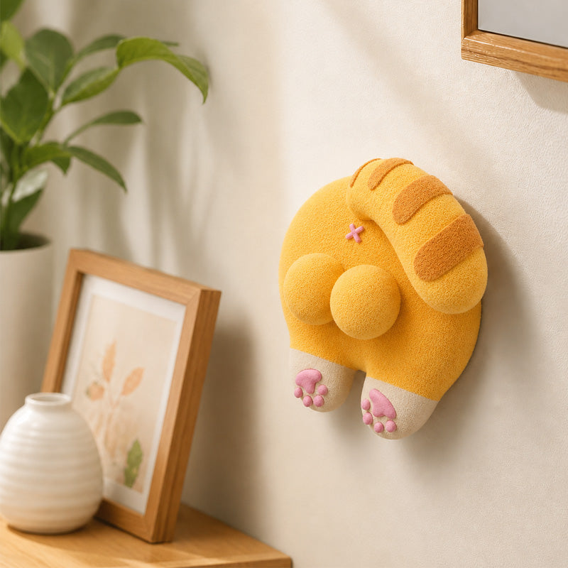 ๐ Instant Smile Maker | 3D Cute Cat Butt Switch Cover โ The Quirkiest Anti-Stress Home Decor That Sparks Pure Joy!