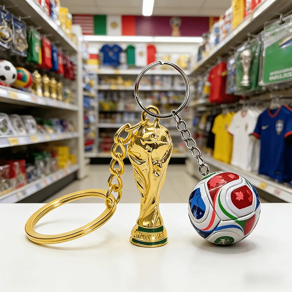 ⚽ Limited Edition 2026 North American Soccer Tournament Keychain — Own a Piece of History! ✨
