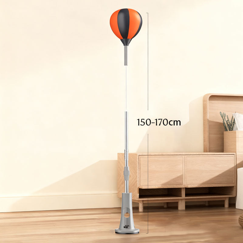 💥 Black Friday: 50 % rabatt! 🥊 Slagpåse med speedboll ⭐ | Höjdjusterbar & ljudlös | Extra stark sugkopp 🏠