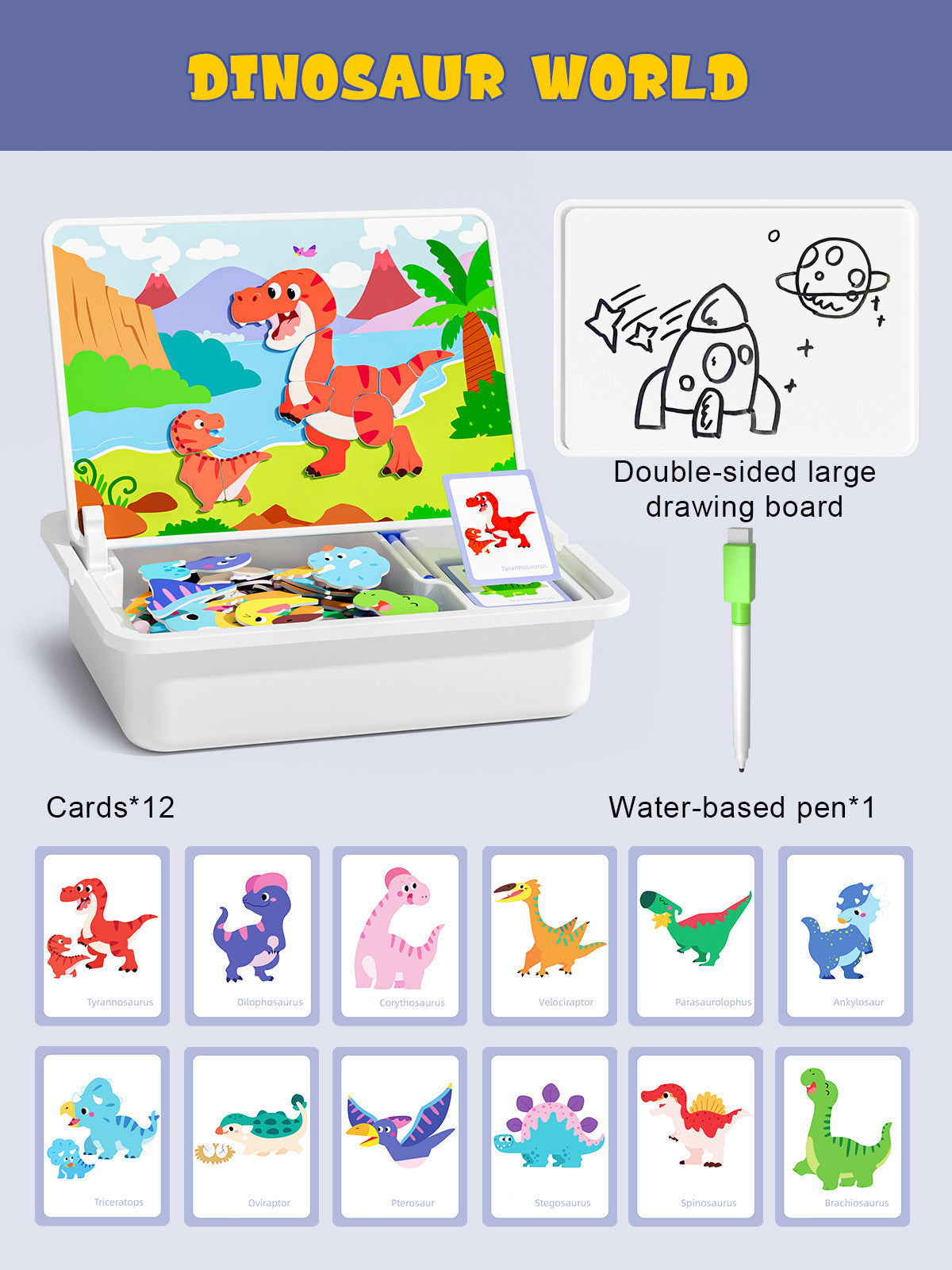 💥 50% OFF 🧩 Magnetic Face Puzzle | Creative Learning Toy 👶