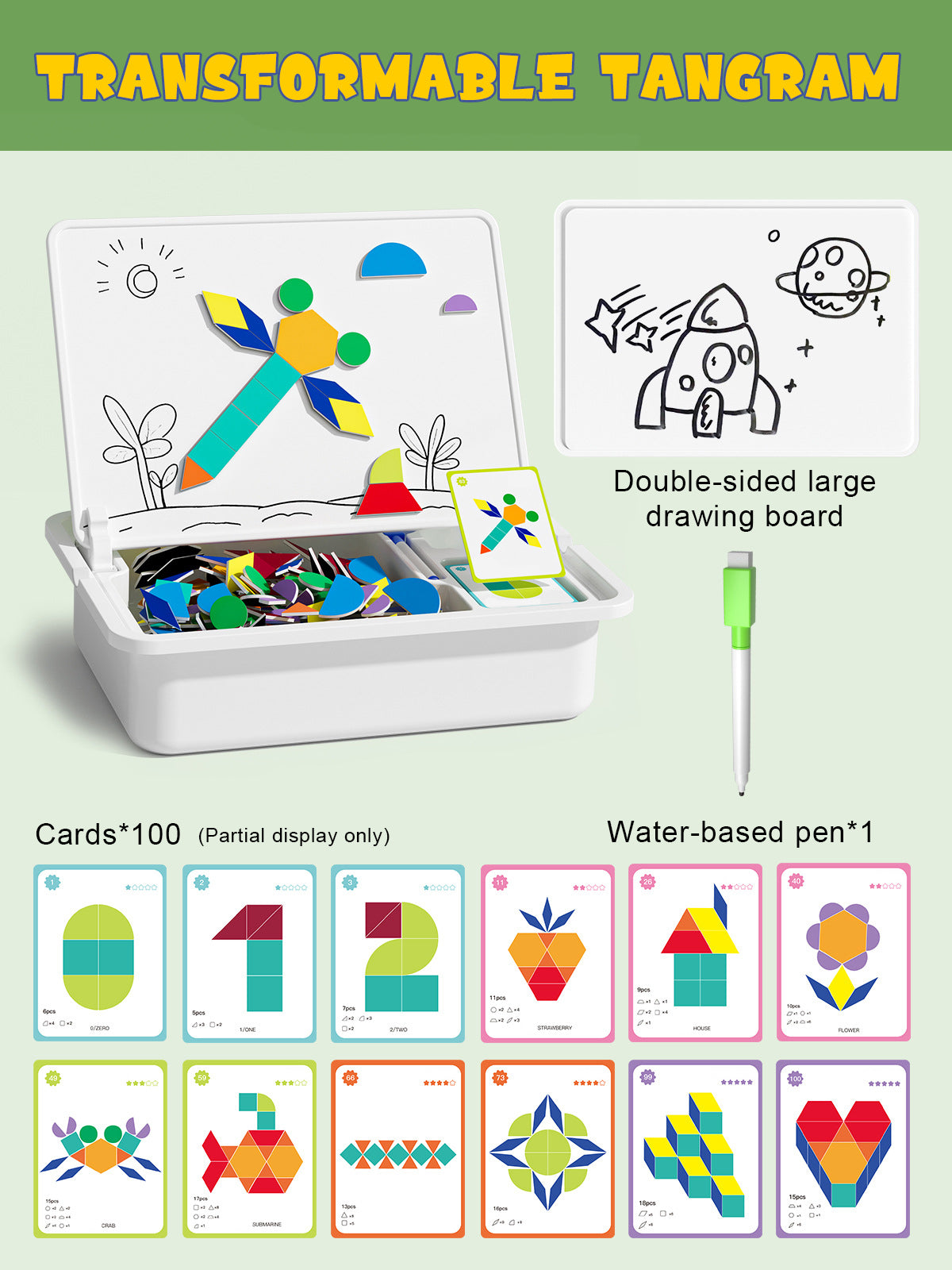 💥 50% OFF 🧩 Magnetic Face Puzzle | Creative Learning Toy 👶