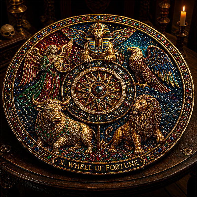 ✨ Sparkle Your Soul: 5D DIY Tarot Diamond Painting Kit for Relaxation & Sacred Decor 🔮