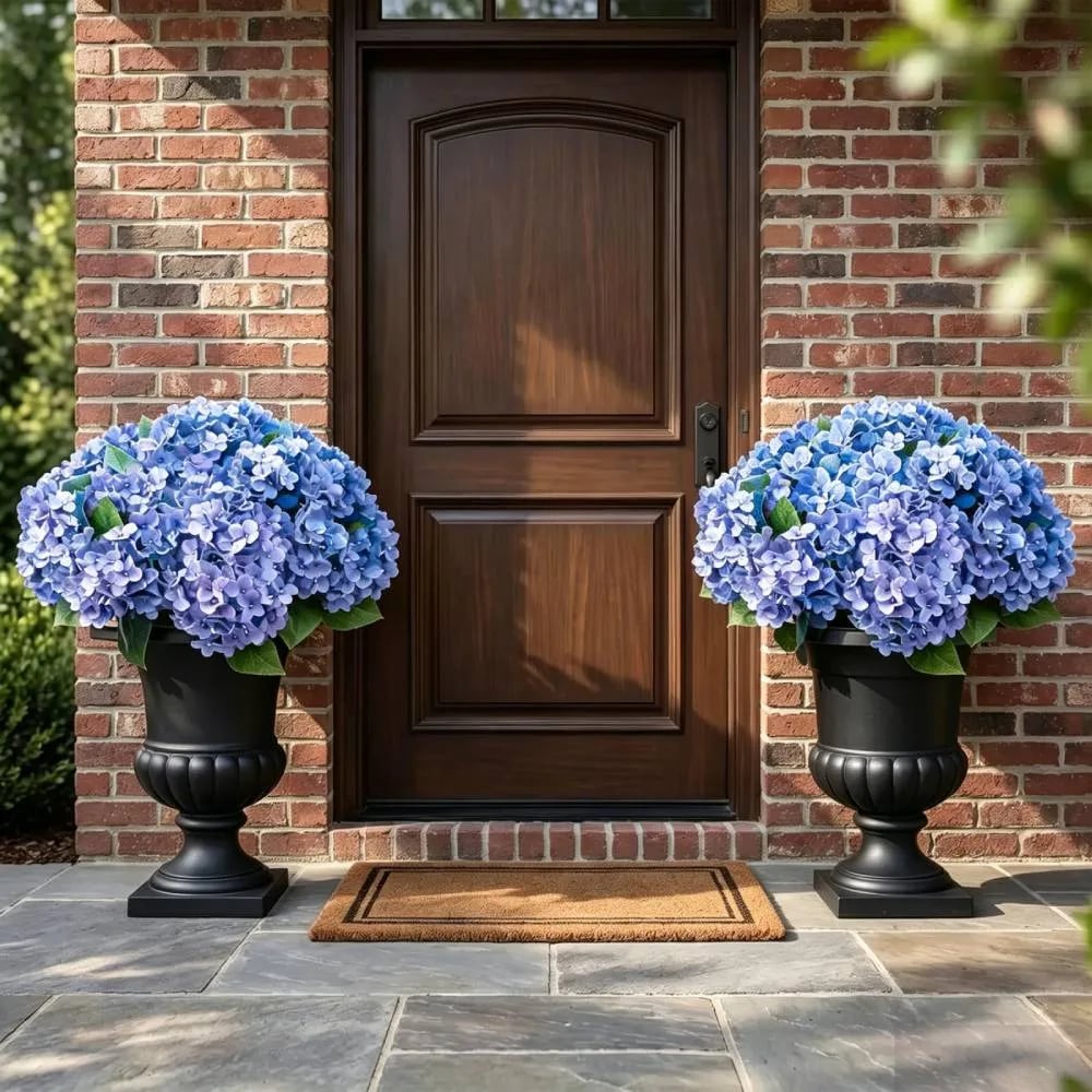 Lifelike Artificial Floral Set: Always Blooming, Never Wilt – Your Effortless Dream Porch! 🏡🌷