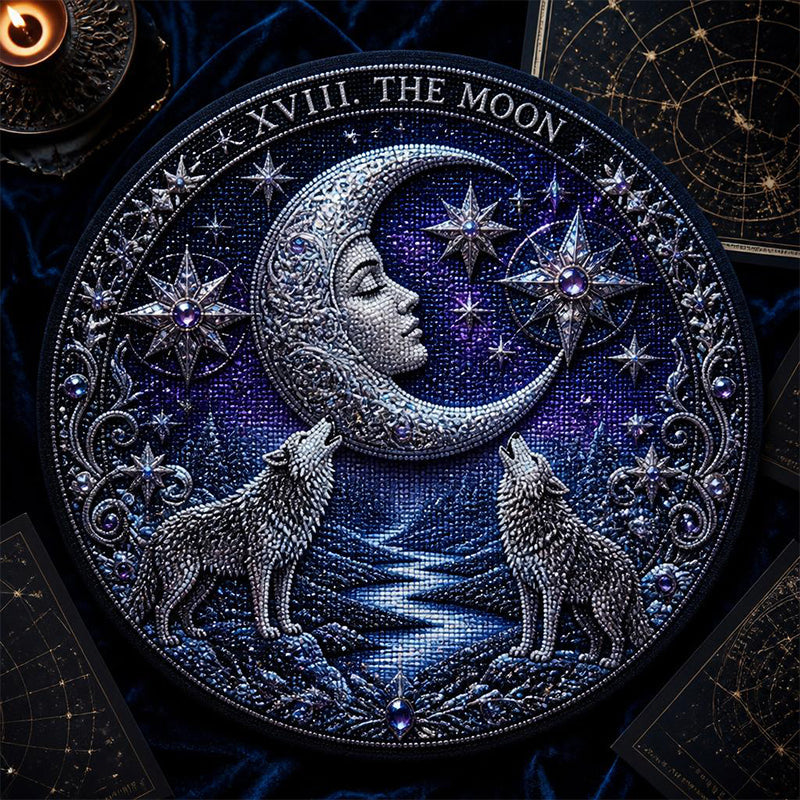 ✨ Sparkle Your Soul: 5D DIY Tarot Diamond Painting Kit for Relaxation & Sacred Decor 🔮