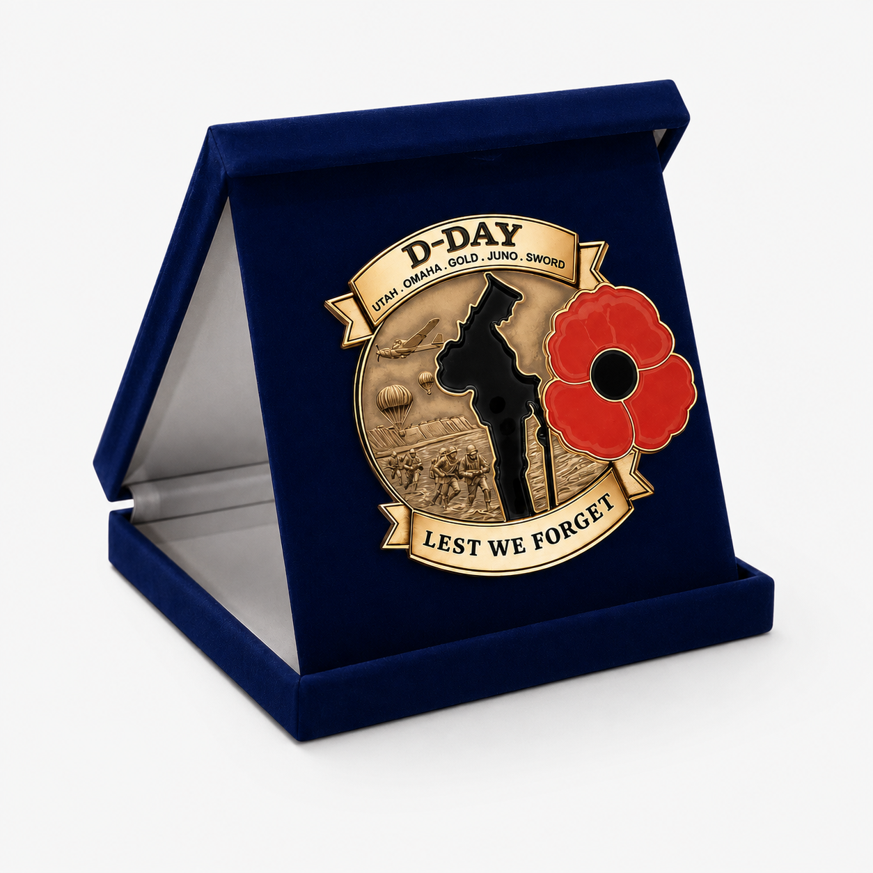 "All Gave Some, Some Gave All" 🌹 80th Anniversary Honor Brooch