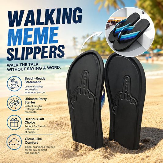 👣 Sand Imprint Flip-Flops | Leave A Cheeky Trail — The Ultimate Crowd-Pleasing Summer Slippers That Spark Pure Joy!