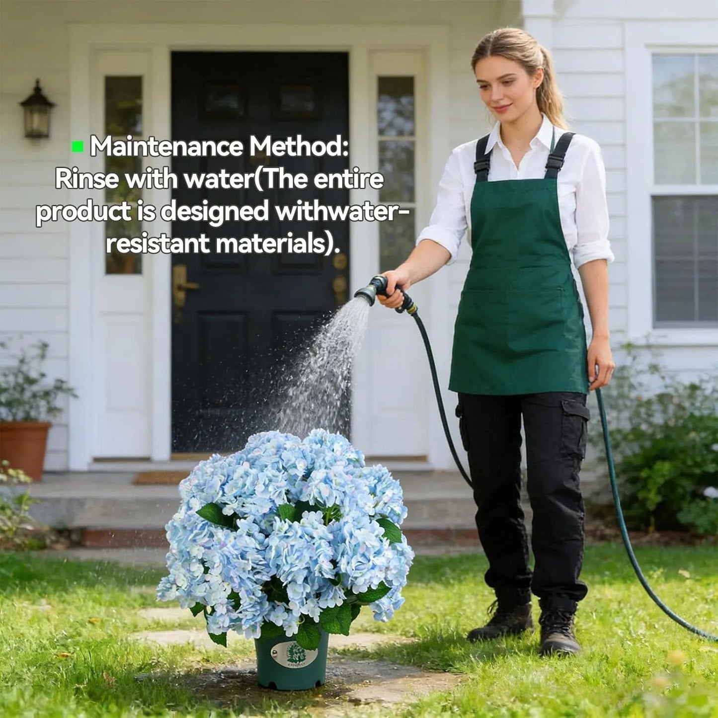Lifelike Artificial Floral Set: Always Blooming, Never Wilt – Your Effortless Dream Porch! 🏡🌷