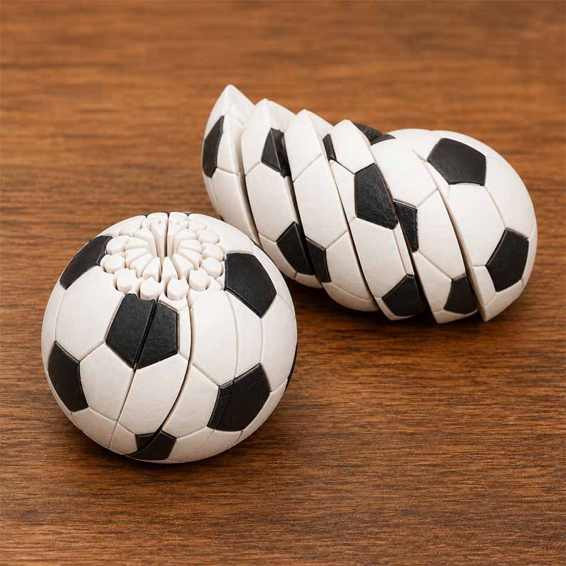 🔥 3D Mechanical Baseball Fidget Sphere ✨ Elite Sensory Stress Relief Desk Toy ⚾