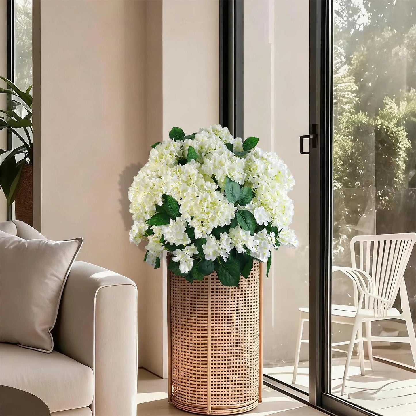 Lifelike Artificial Floral Set: Always Blooming, Never Wilt – Your Effortless Dream Porch! 🏡🌷