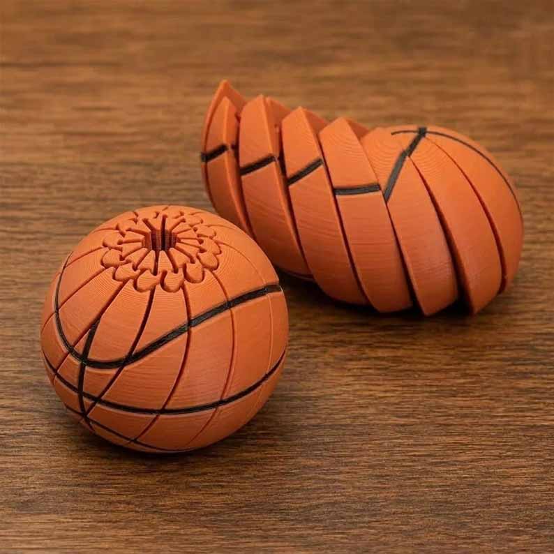 🔥 3D Mechanical Baseball Fidget Sphere ✨ Elite Sensory Stress Relief Desk Toy ⚾
