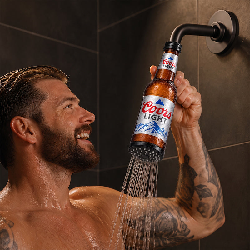 🍺 Beer Bottle Shower Head – The Ultimate Funny Gift for Beer Lovers! 🚿
