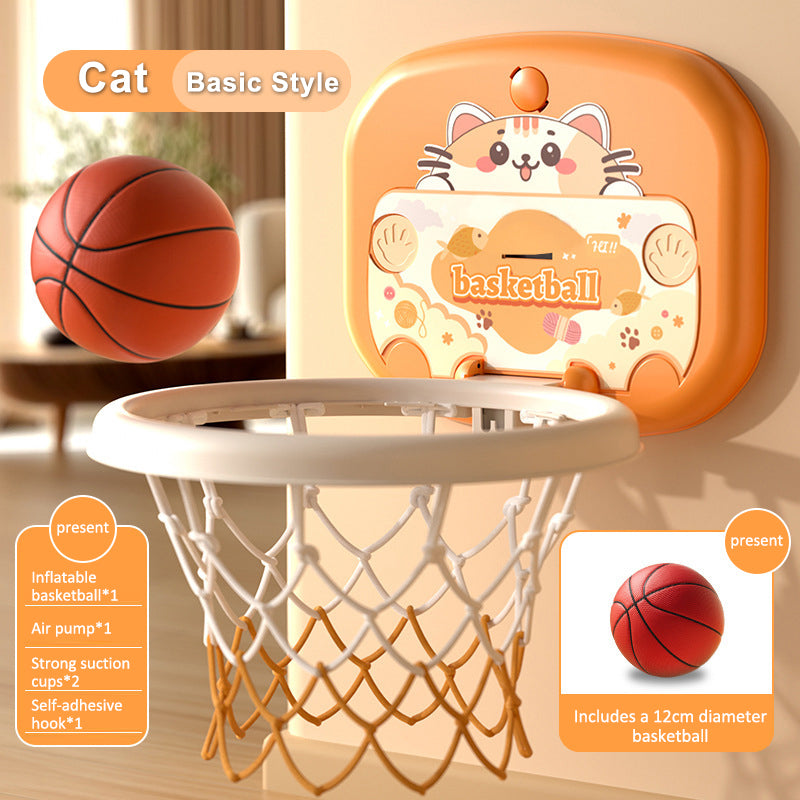 💥 30% OFF 🏠 Indoor Mini Basketball Hoop 🏀 Suction Cup Fun Game for Kids & Toddlers ✨ Develops Motor Skills & Focus