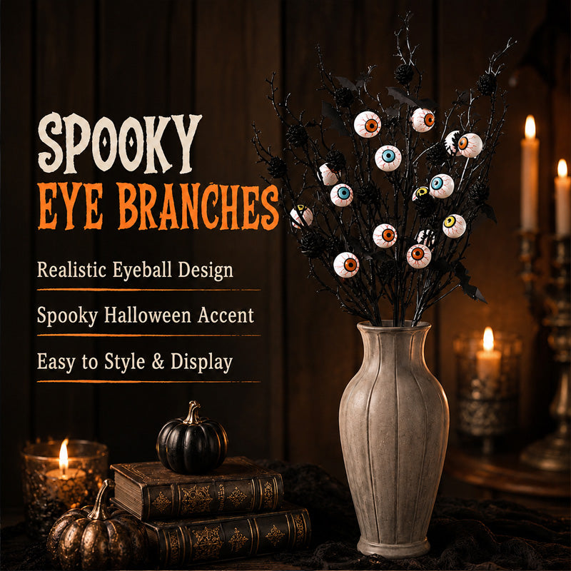 🦇 Turn your home into a haunted haven instantly! Eerie elegance at its best 👁️