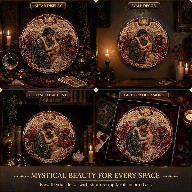 ✨ Sparkle Your Soul: 5D DIY Tarot Diamond Painting Kit for Relaxation & Sacred Decor 🔮