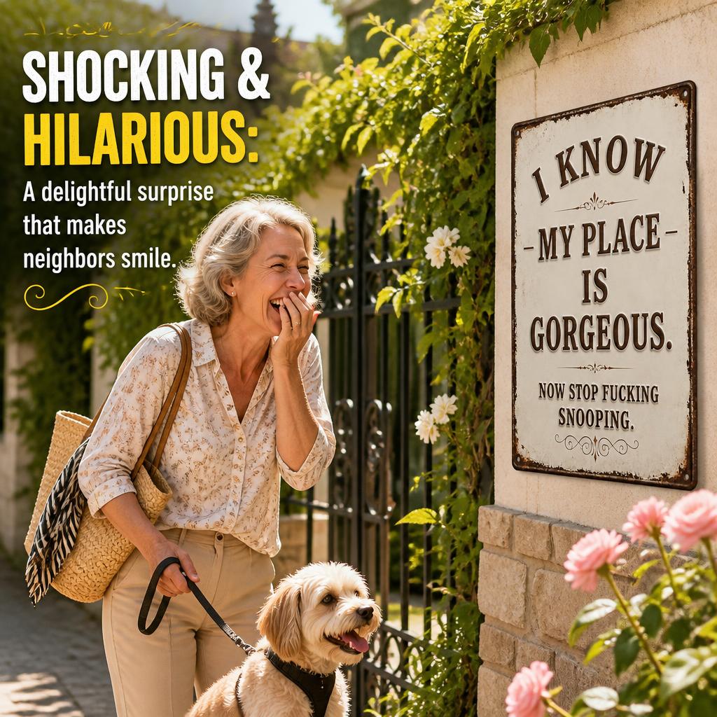 🏡 Look Gorgeous, Tell Snoopers to Back Off! The Ultimate Cheeky Decor Your Wall Needs ✨