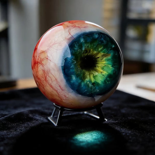 👁️ The Watcher: Hyper-Realistic Monster Eye Decor 🖤 Beautiful... Disturbing... Unforgettable ✨