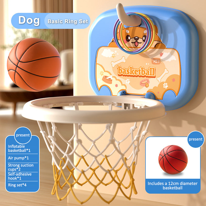 💥 30% OFF 🏠 Indoor Mini Basketball Hoop 🏀 Suction Cup Fun Game for Kids & Toddlers ✨ Develops Motor Skills & Focus