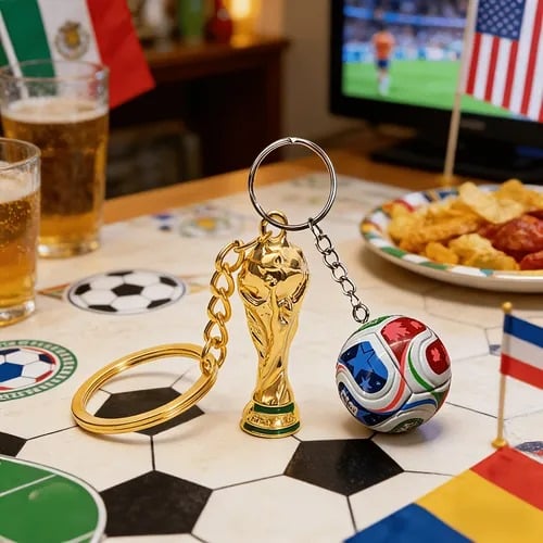 ⚽ Limited Edition 2026 North American Soccer Tournament Keychain — Own a Piece of History! ✨