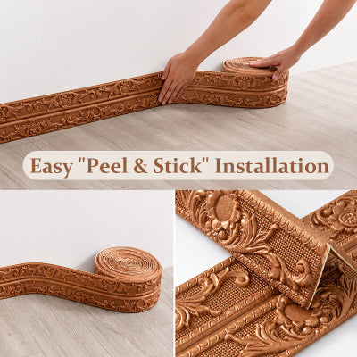 Custom Home Molding ✨ – No Tools, No Expensive Contractors!