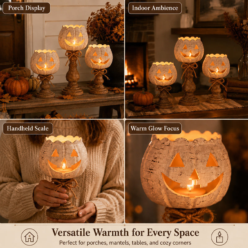 Create the Coziest Autumn Glow: Handcrafted Pumpkin Candle Holder 🎃