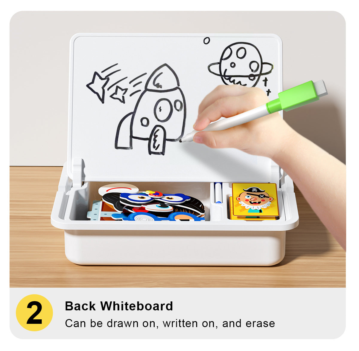 💥 50% OFF 🧩 Magnetic Face Puzzle | Creative Learning Toy 👶