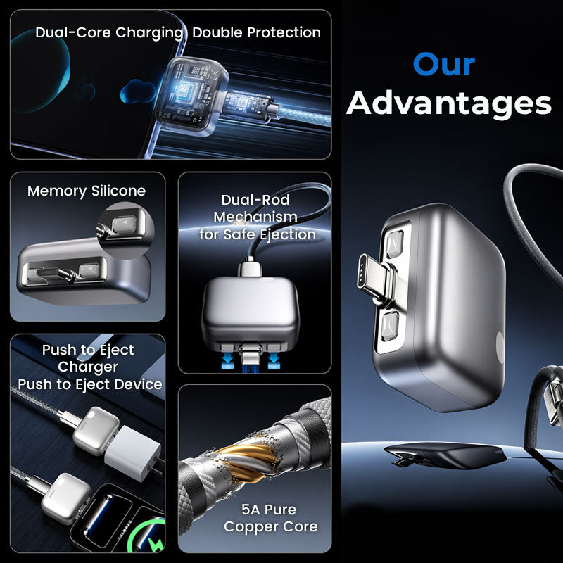 🌙 Sleep Better, Charge Smarter: The Ultimate Auto-Shutoff Charging Adapter ✨