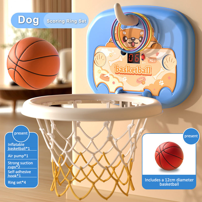💥 30% OFF 🏠 Indoor Mini Basketball Hoop 🏀 Suction Cup Fun Game for Kids & Toddlers ✨ Develops Motor Skills & Focus