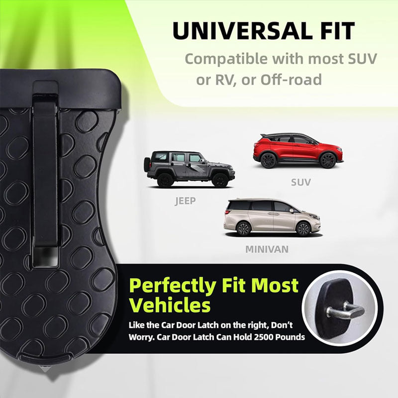 Universal Car Door Step – Heavy-Duty Roof Access & Anti-Slip Grip 🚗🧗