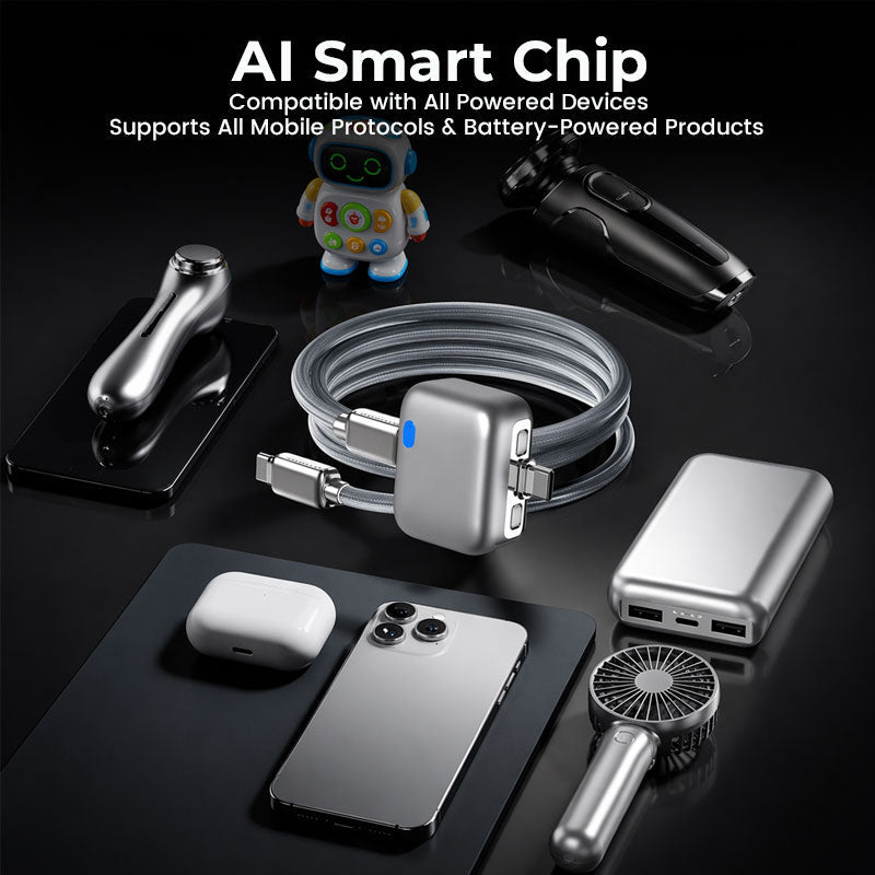 🌙 Sleep Better, Charge Smarter: The Ultimate Auto-Shutoff Charging Adapter ✨