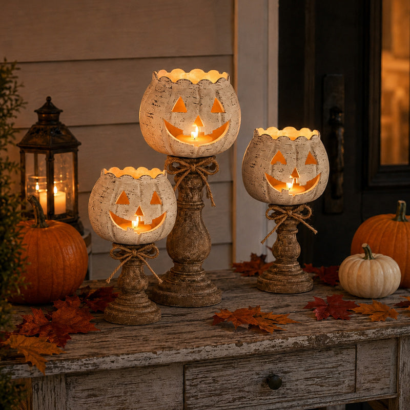 Create the Coziest Autumn Glow: Handcrafted Pumpkin Candle Holder 🎃