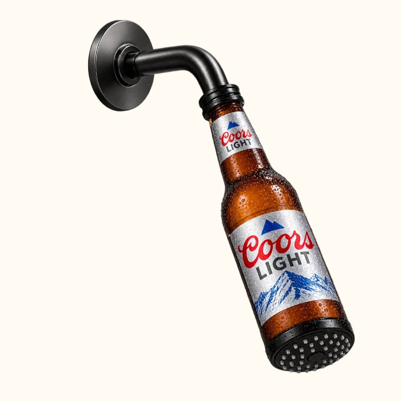 🍺 Beer Bottle Shower Head – The Ultimate Funny Gift for Beer Lovers! 🚿