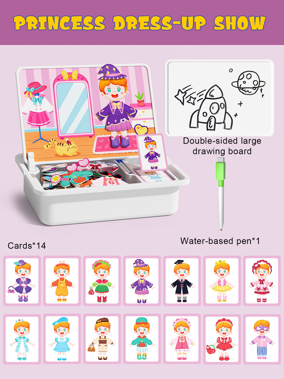 💥 50% OFF 🧩 Magnetic Face Puzzle | Creative Learning Toy 👶