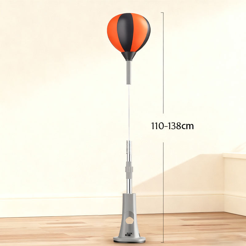 💥 Black Friday: 50 % rabatt! 🥊 Slagpåse med speedboll ⭐ | Höjdjusterbar & ljudlös | Extra stark sugkopp 🏠