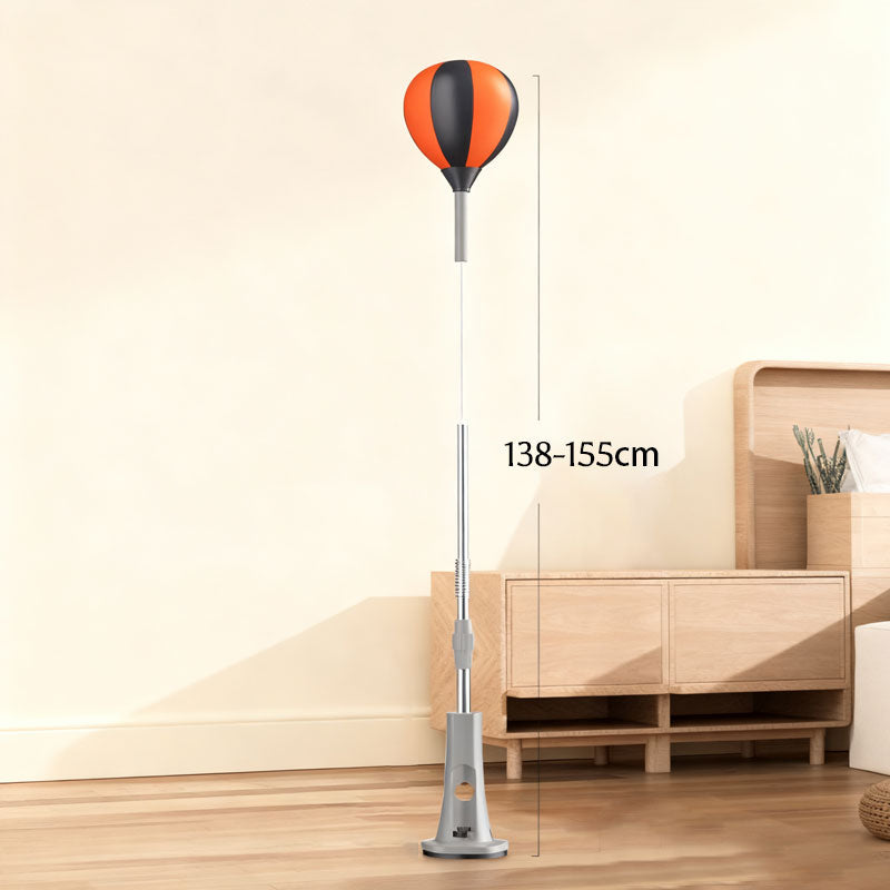 💥 Black Friday: 50 % rabatt! 🥊 Slagpåse med speedboll ⭐ | Höjdjusterbar & ljudlös | Extra stark sugkopp 🏠