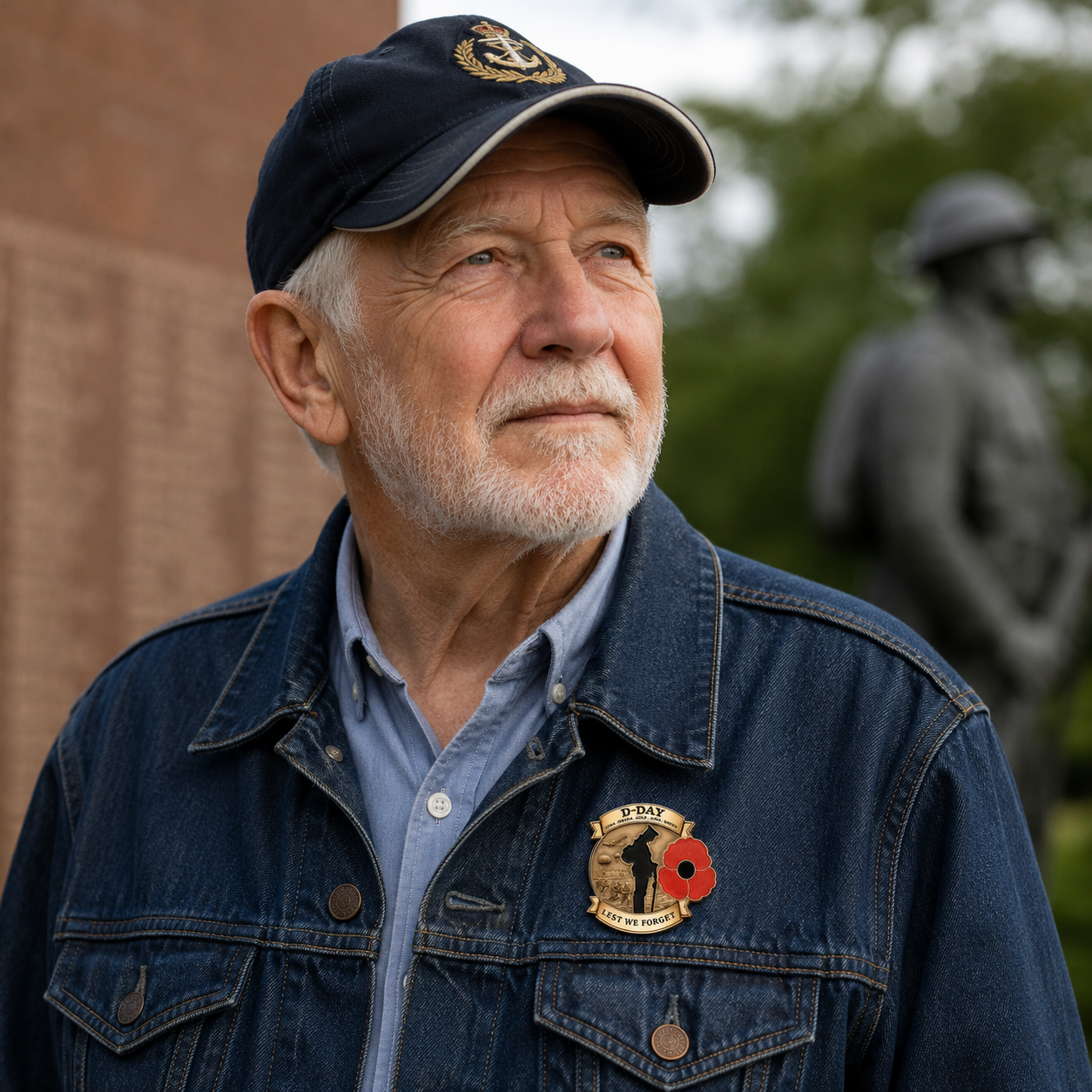 "All Gave Some, Some Gave All" 🌹 80th Anniversary Honor Brooch