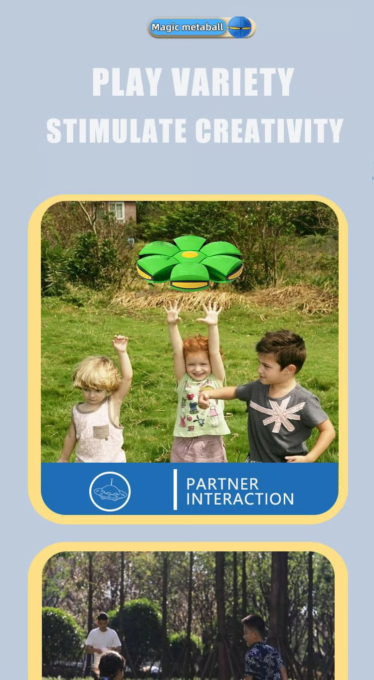 Köp Transform Ball: Magisk Frisbee-Boll 🥎 | Perfekt present 🎁 3-6 år