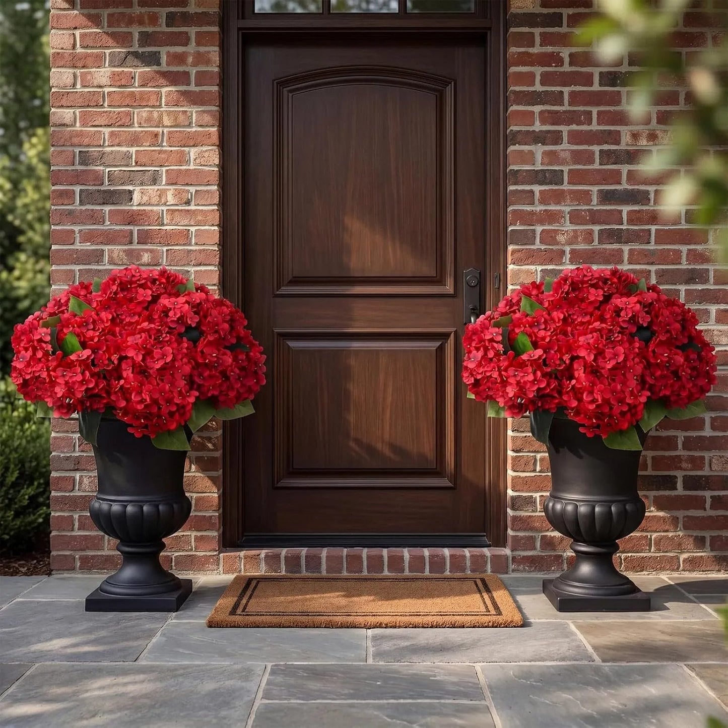 Lifelike Artificial Floral Set: Always Blooming, Never Wilt – Your Effortless Dream Porch! 🏡🌷