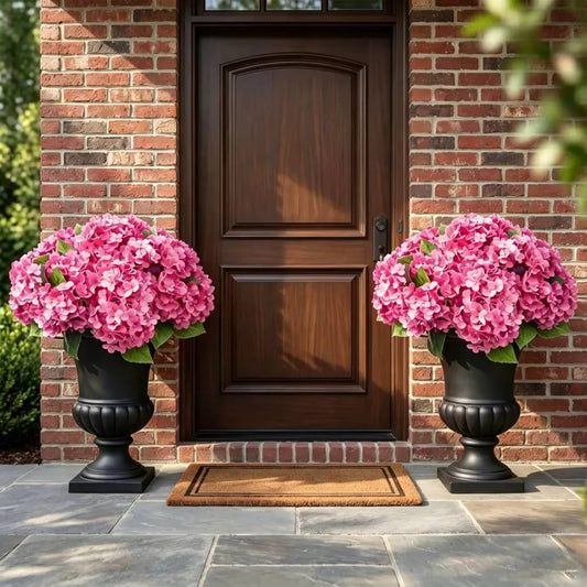Lifelike Artificial Floral Set: Always Blooming, Never Wilt – Your Effortless Dream Porch! 🏡🌷