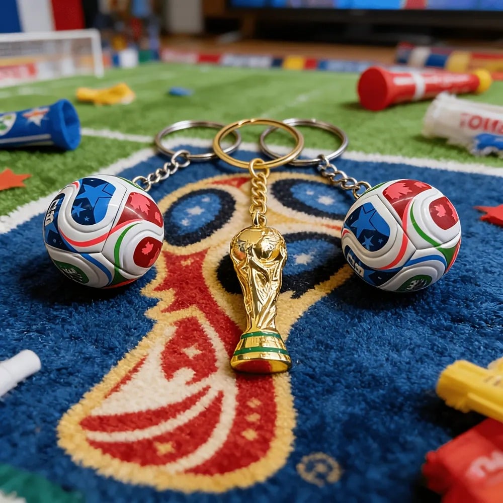⚽ Limited Edition 2026 North American Soccer Tournament Keychain — Own a Piece of History! ✨