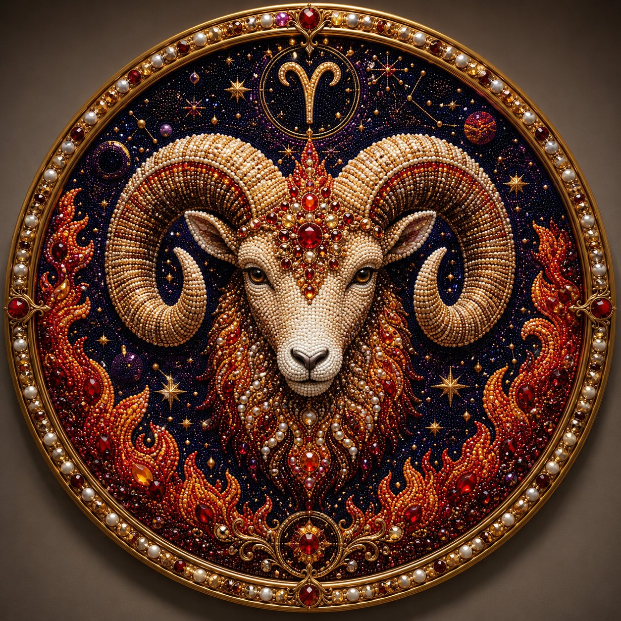 🎁 The Most Thoughtful Personal Gift: 3D Zodiac Gem & Pearl Art