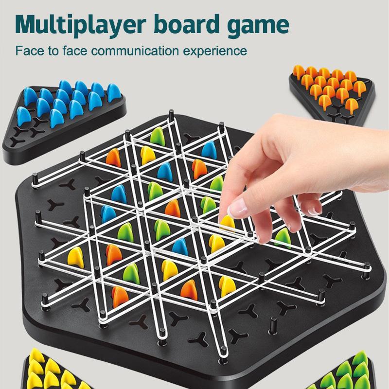 🎲 Family Game | 🧩 Triggle Logic & Strategy Game | Brain Training for the Whole Family | Portable & For All Ages 👨‍👩‍👧‍👦
