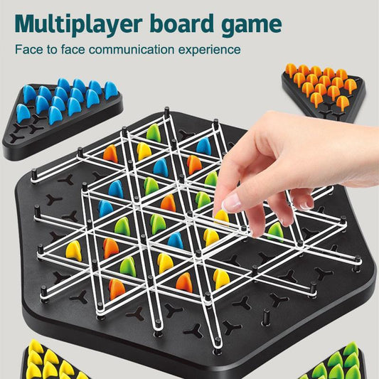 🎲 Family Game | 🧩 Triggle Logic & Strategy Game | Brain Training for the Whole Family | Portable & For All Ages 👨‍👩‍👧‍👦