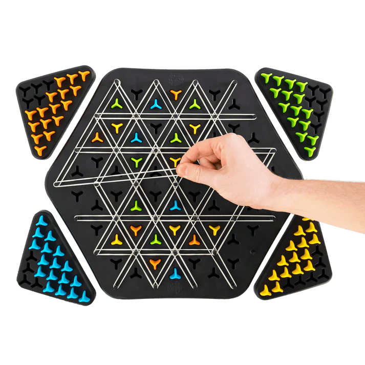 🎲 Family Game | 🧩 Triggle Logic & Strategy Game | Brain Training for the Whole Family | Portable & For All Ages 👨‍👩‍👧‍👦