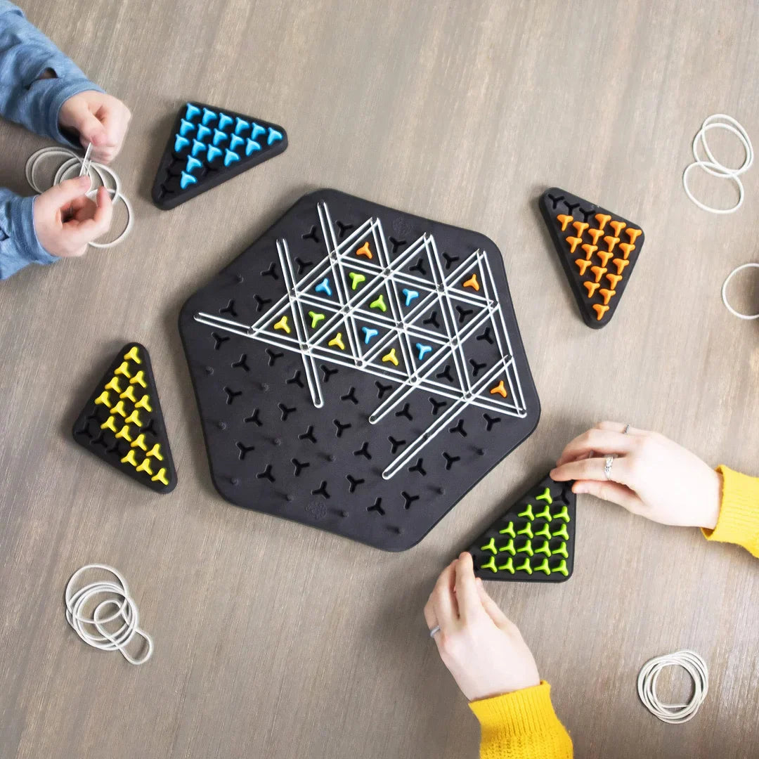 🎲 Family Game | 🧩 Triggle Logic & Strategy Game | Brain Training for the Whole Family | Portable & For All Ages 👨‍👩‍👧‍👦