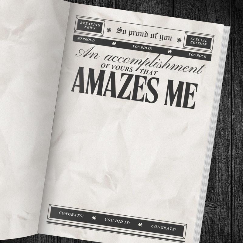 "JUST A FEW things i love about you" – The Handwritten Story of Us | A Meaningful Gift to Cherish Forever