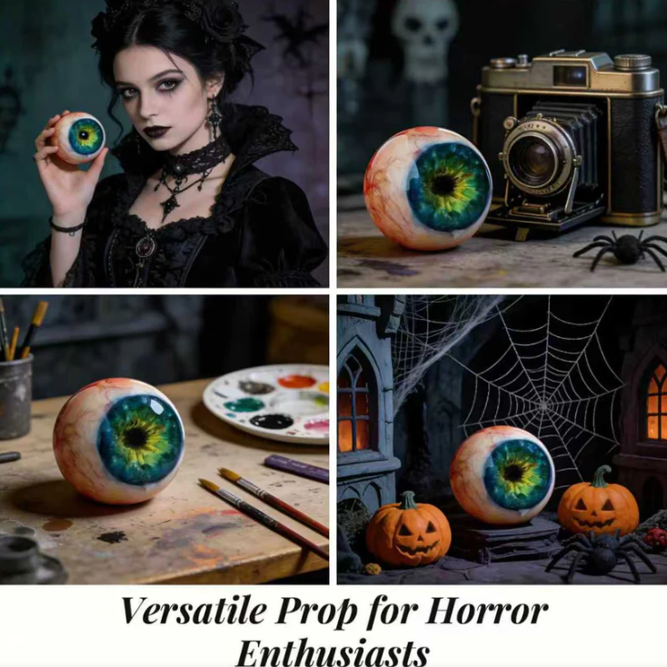 👁️ The Watcher: Hyper-Realistic Monster Eye Decor 🖤 Beautiful... Disturbing... Unforgettable ✨