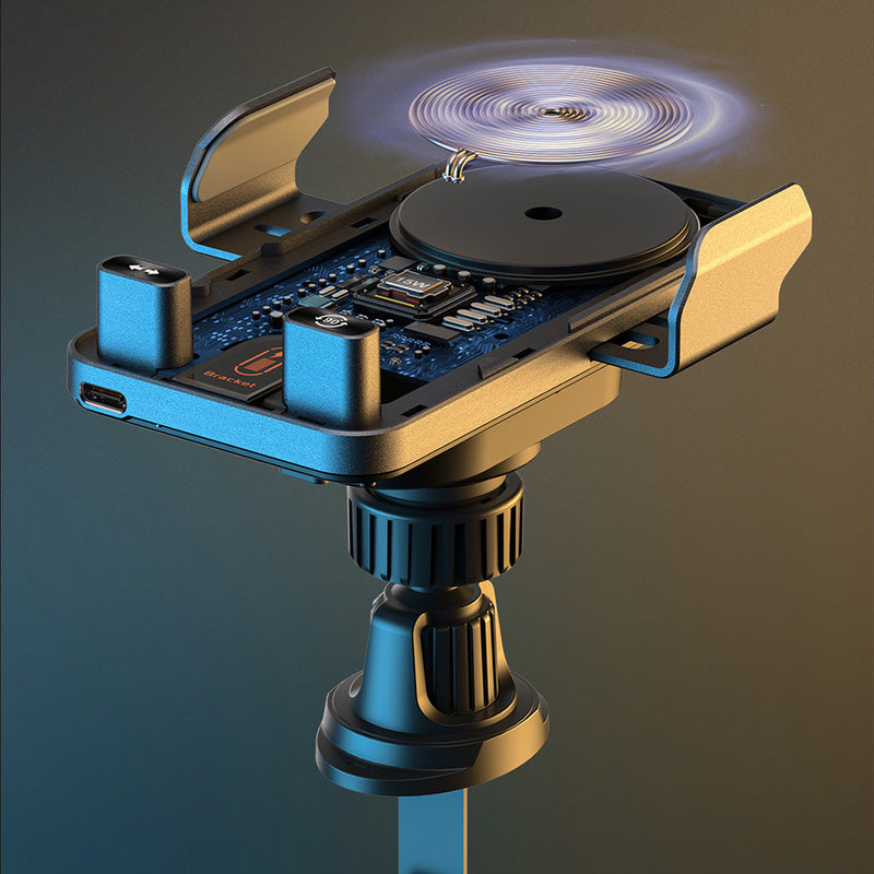 🔥HOT SALE 50% OFF🎁⚡Over 50,000 sold! 📱Smart 2-in-1 Car Rotating Mobile Phone Holder & Wireless Charger⚡